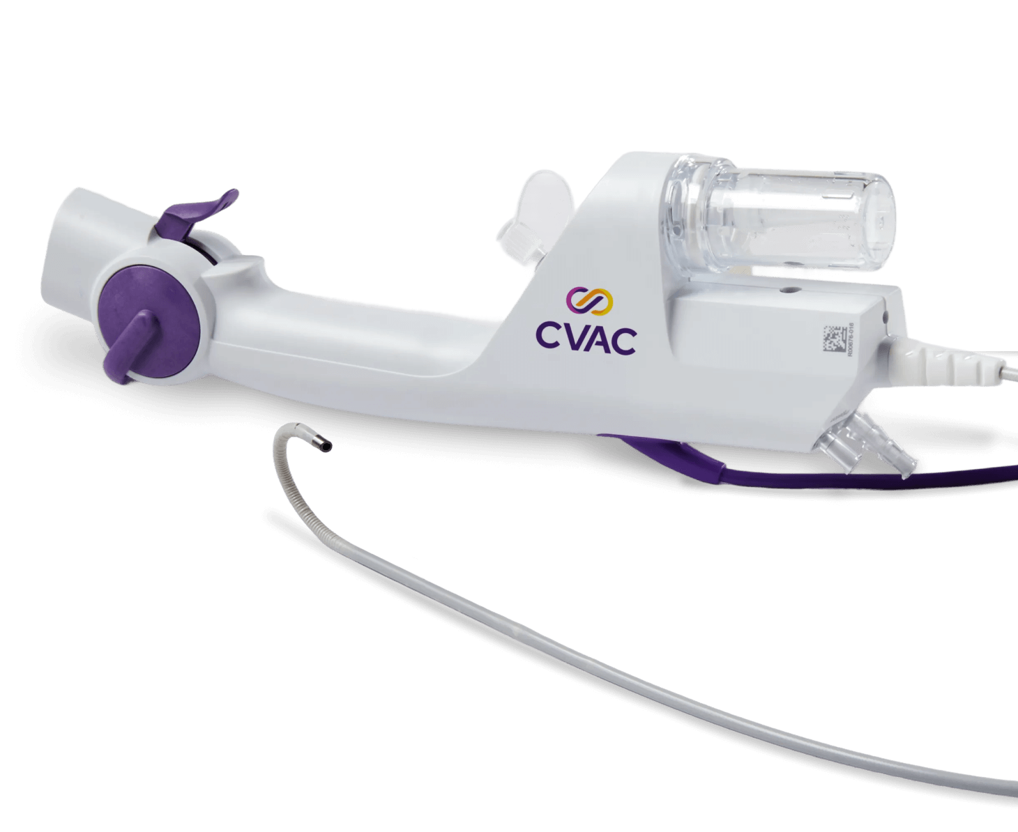 A picture of the handpiece for the CVAC System kidney stone treatment